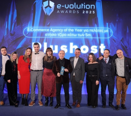 Η Plushost e-Commerce Agency Of The Year στα e-Volution Awards 2025